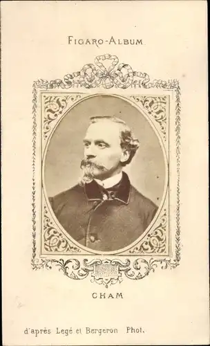 CdV Cham, Portrait, Figaro-Album