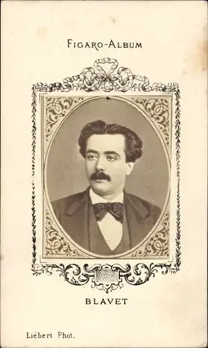 CdV Blavet, Portrait, Figaro-Album