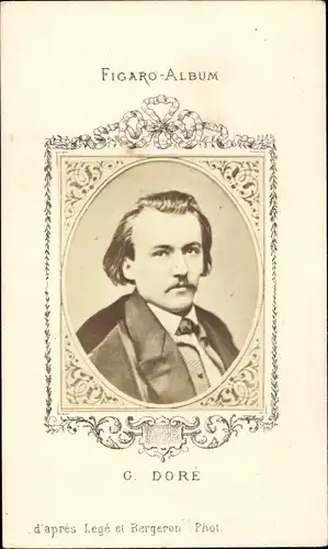 CdV G. Dore, Portrait, Figaro-Album