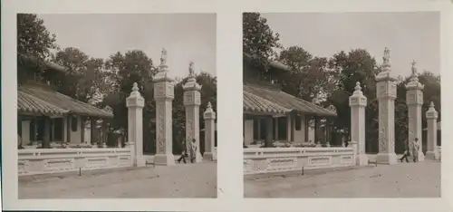 Stereo Foto Pavillon de l'Annam, Exposition Coloniale Paris 1931