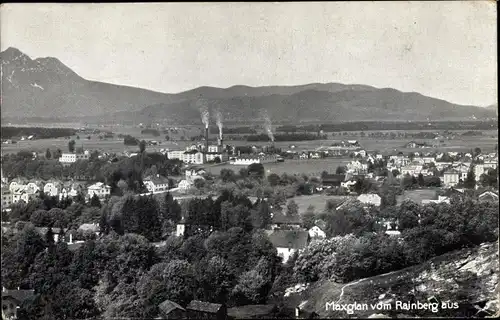 Ak Maxglan Salzburg in Österreich, Blick auf den Ort vom Rainberg aus