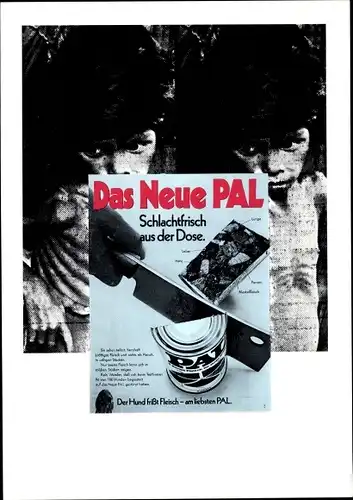 Künstler Ak Staeck, Klaus, Das Neue PAL, Satire