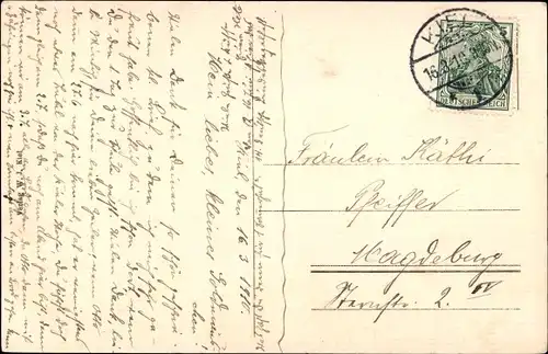 Ak Kiel, Bahnhof, Straßenseite