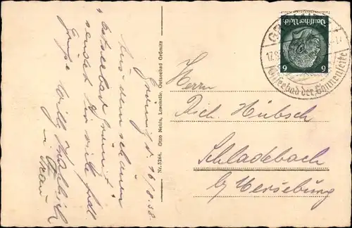 Ak Ostseebad Grömitz in Holstein, Strandpromenade, Badeverwaltung