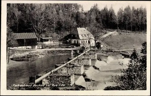 Ak Bockau im Erzgebirge, Rechenhaus