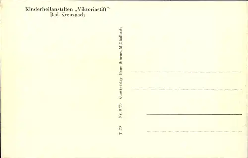 Ak Bad Kreuznach in Rheinland Pfalz, Kinderheilanstalt Viktoriastift, Gradierwerk 