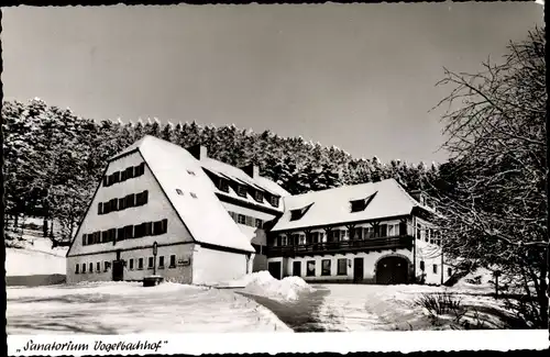 Ak Badenweiler im Schwarzwald, Sanatorium Vogelbachhof