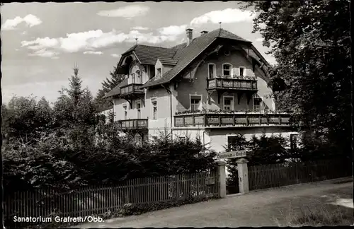 Ak Grafrath Krs. Fürstenfeldbruck Oberbayern, Sanatorium