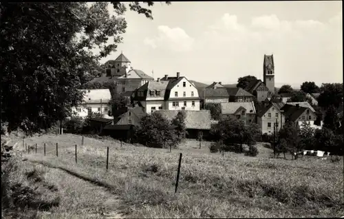 Ak Schönberg am Kapellenberg Bad Brambach im Vogtland, Teilansicht