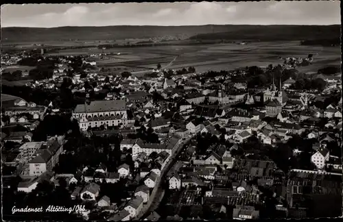 Ak Altötting in Oberbayern, Fliegeraufnahme