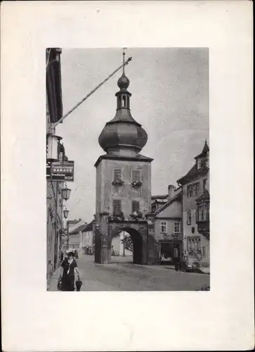 Ak Saalfeld an der Saale Thüringen, Blankenburger Tor