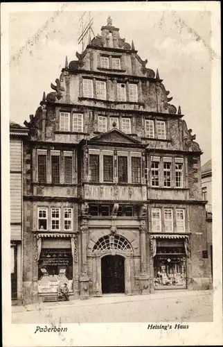 Ak Paderborn Nordrhein Westfalen, Heisings Haus