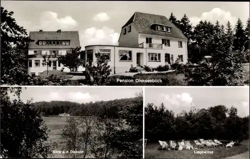 Ak Gremsmühlen Malente in Ostholstein, Pension Diekseeblick, Liegewiese