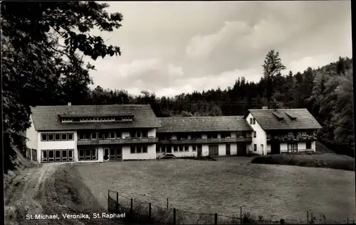 Ak Seckach in Baden, Jugenddorf Klinge, St. Michael, Veronika, St. Raphael