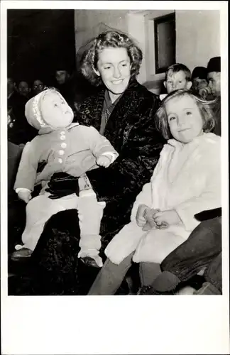 Ak Prinzessin Margriet und Marijke der Niederlande, Dezember 1948