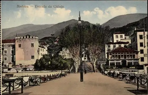Ak Insel Madeira Portugal, Entrada da Cidade