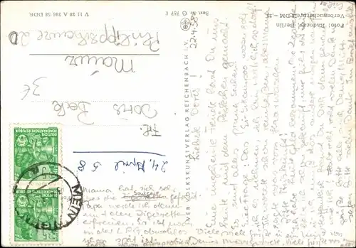 Ak Sänger Peter Wieland, Portrait