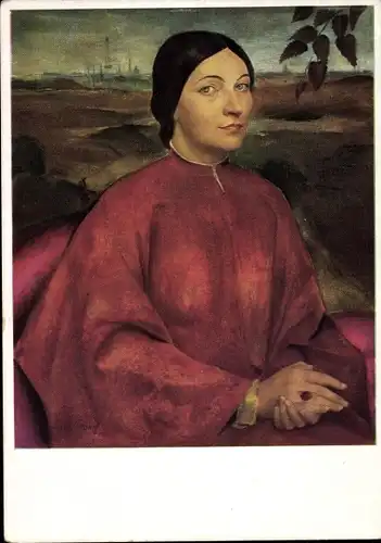 Künstler Ak Storch, Karl, Elena, Portrait einer Frau