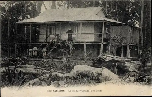 Ak Salomonen Ozeanien, Le premier Couvent des Soeurs, Missionarin