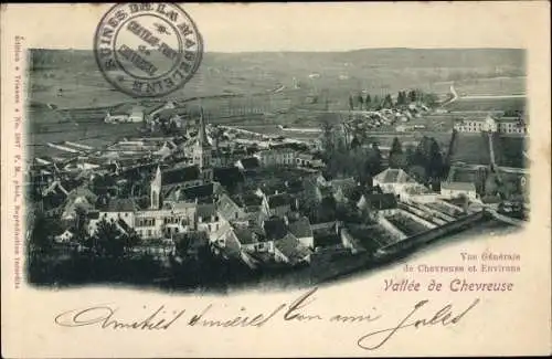 Ak Chevreuse Yvelines, Vallee, Vue generale