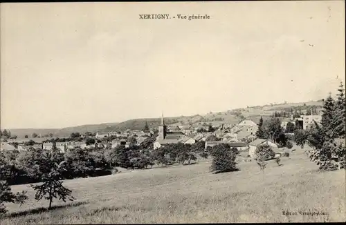 Ak Xertigny Vosges, Vue generale