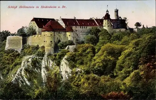 Ak Heidenheim an der Brenz, Schloss Hellenstein