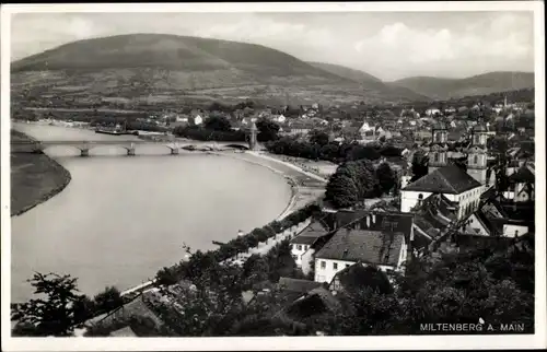 Ak Miltenberg am Main Unterfranken, Blick auf den Ort