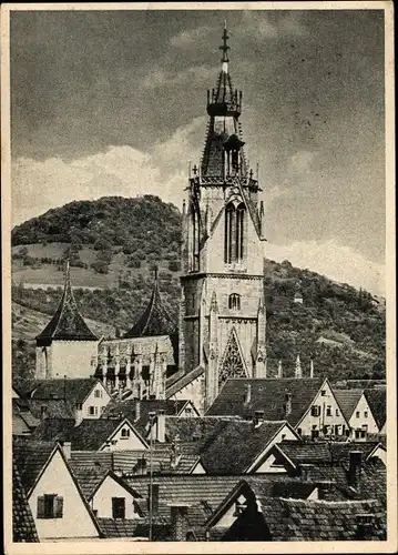 Ak Reutlingen in Württemberg, Achalm und Marienkirche