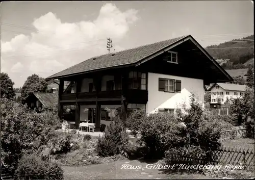 Foto Ak Bad Hindelang im Oberallgäu, Pension Haus Gilbert