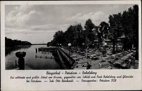 Ak Babelsberg Potsdam in Brandenburg, Bürgerhof