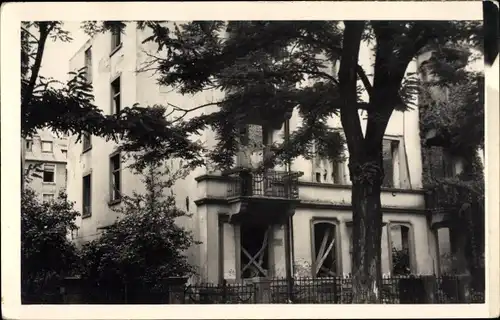 Foto Ak Falkensee Havelland, Blick auf die Rote Villa, Wohnhaus von Schauspieler Hannjo Hasse