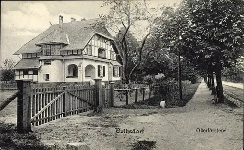 Ak Hamburg Wandsbek Volksdorf, Oberförsterei