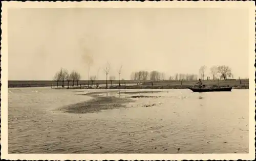 Foto Ak Bleddin Kemberg in der Dübener Heide, Wasserpartie