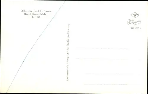 Ak Ostseebad Grömitz in Holstein, Hotel Strand Idyll
