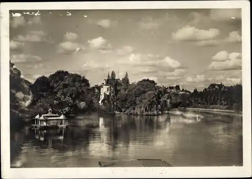 Ak Hamburg Mitte Altstadt, Panorama, Alster