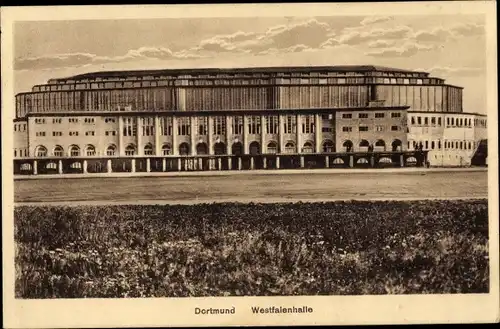 Ak Dortmund im Ruhrgebiet, Westfalenhalle