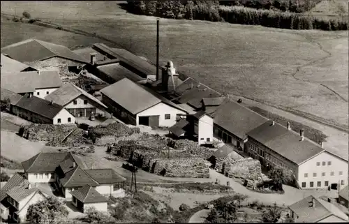 Ak Krumbach Limbach in Baden, Anton Grimm GmbH, Leichtbauplatten- u. Holzwollefabrik