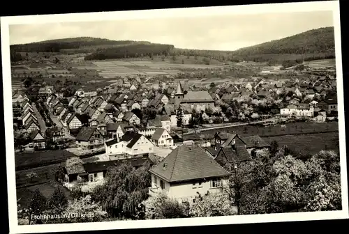 Ak Frohnhausen Dillenburg in Hessen, Gesamtansicht