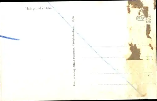 Ak Haingrund Lützelbach im Odenwald Hessen, Teilansicht