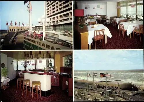 Ak Westerland auf Sylt, Strandhotel Monbijou