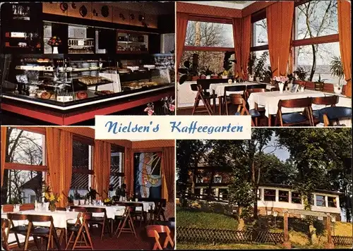 Ak Keitum auf Sylt, Nielsen's Kaffeegarten