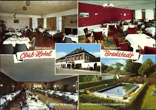 Ak Bredstedt in Nordfriesland, Club Hotel