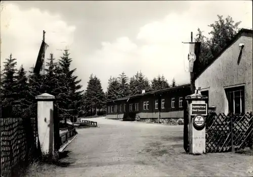 Ak Hormersdorf Zwönitz im Erzgebirge Sachsen, Jugendherberge Adolf Hennecke