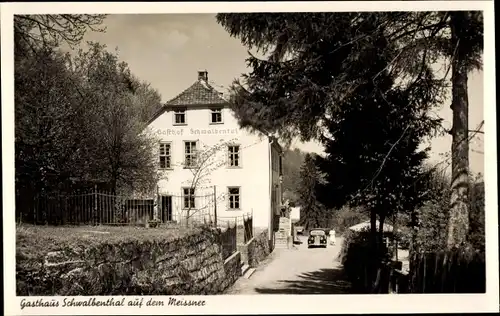 Ak Eschwege an der Werra Hessen, Gasthaus Schwalbenthal auf dem Meissner