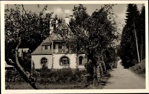 Ak Eisenschmitt in der Eifel, Forsthaus Bergfeld