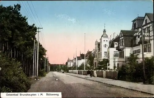 Ak Ostseebad Brunshaupten Kühlungsborn, Bülowweg