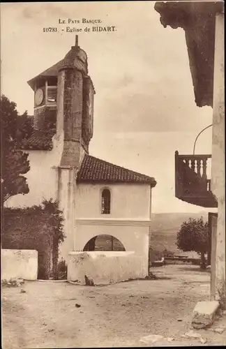 Ak Bidart Pyrénées Atlantiques, L'Eglise