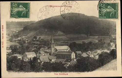 Ak Wisembach Lothringen Vosges, Vue generale