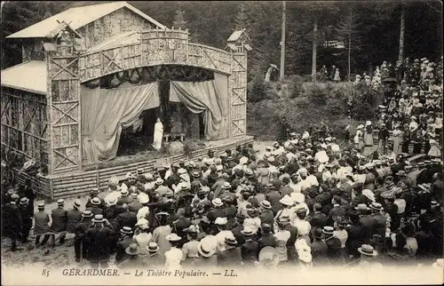 Ak Gérardmer Lothringen Vosges, Le Theatre Populaire