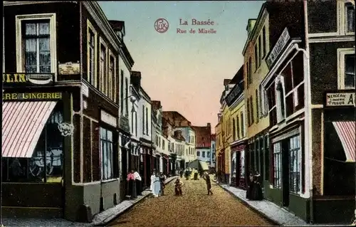 Ak La Bassée Nord, Rue de Mizelle